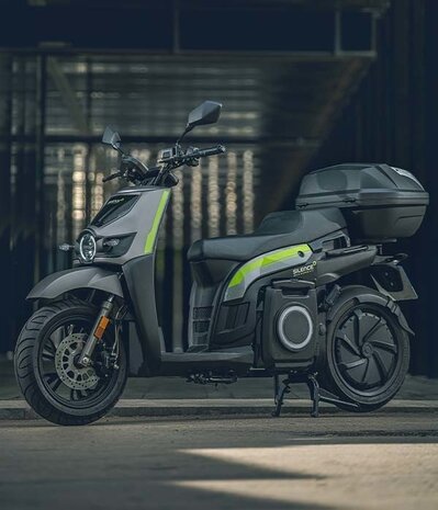 Silence S02 45 km/u elektrische scooter in combinatie met Silence batterij abonnement