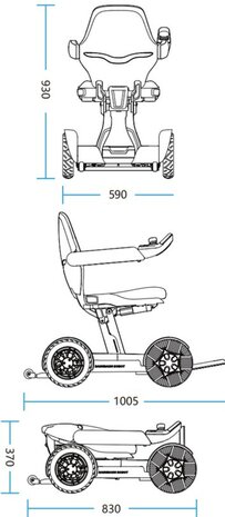 IVA Robooter X40 - Scootmobiel