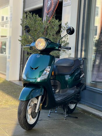 Sym Fiddle II Bromscooter Old British Green